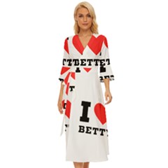 I Love Betty Midsummer Wrap Dress