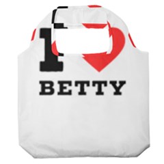 I Love Betty Premium Foldable Grocery Recycle Bag