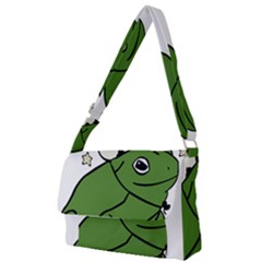 Frog With A Cowboy Hat Full Print Messenger Bag (s)