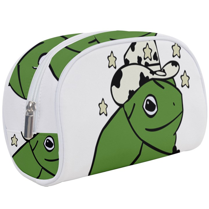 Frog with a cowboy hat Make Up Case (Large)
