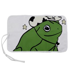 Frog With A Cowboy Hat Pen Storage Case (m) by Teevova