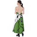 Frog with a cowboy hat Tie Back Maxi Dress View2
