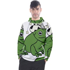 Frog With A Cowboy Hat Men s Pullover Hoodie by Teevova