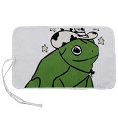 Frog With A Cowboy Hat Pen Storage Case (s) by Teevova