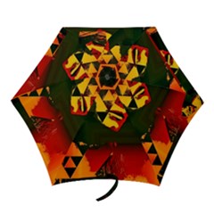Counting Coup Mini Folding Umbrellas by MRNStudios