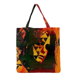 Counting Coup Grocery Tote Bag by MRNStudios