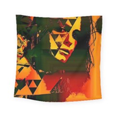 Counting Coup Square Tapestry (small) by MRNStudios