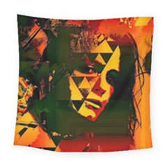 Counting Coup Square Tapestry (large) by MRNStudios