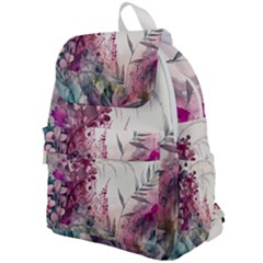 Ai Generated Flowers Watercolour Nature Plant Top Flap Backpack