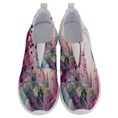 Ai Generated Flowers Watercolour Nature Plant No Lace Lightweight Shoes by Ravend