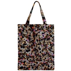 Mystic Geometry Abstract Print Zipper Classic Tote Bag by dflcprintsclothing