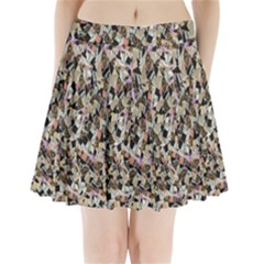 Mystic Geometry Abstract Print Pleated Mini Skirt by dflcprintsclothing