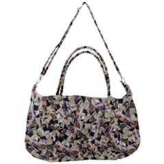 Mystic Geometry Abstract Print Removal Strap Handbag by dflcprintsclothing