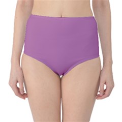 Bodacious Pink	 - 	classic High-waist Bikini Bottoms by ColorfulSwimWear