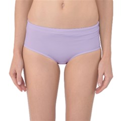 Thistle Purple	 - 	mid-waist Bikini Bottoms by ColorfulSwimWear