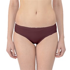 Merlot Red	 - 	hipster Bikini Bottoms by ColorfulSwimWear