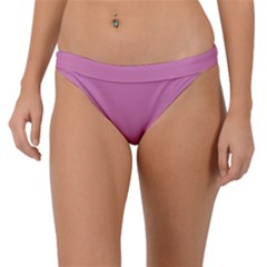 Middle Pink	 - 	band Bikini Bottoms by ColorfulSwimWear