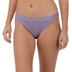 Lilac Luster Purple	 - 	band Bikini Bottoms by ColorfulSwimWear