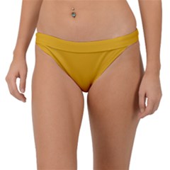 Bee Yellow	 - 	band Bikini Bottoms by ColorfulSwimWear