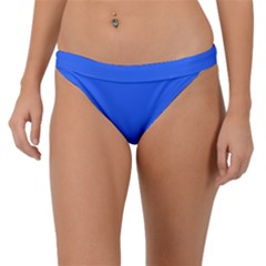 Ribbon Blue	 - 	band Bikini Bottoms by ColorfulSwimWear