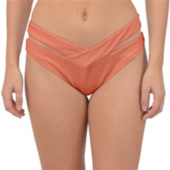 Basket Ball Orange	 - 	Double Strap Halter Bikini Bottoms