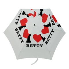 I Love Betty Mini Folding Umbrellas by ilovewhateva