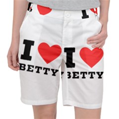 I Love Betty Pocket Shorts by ilovewhateva