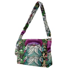 Charm Toadstool Necromancy Magician Conjuration Sorcery Spell Mojo Chanterelle Full Print Messenger Bag (l) by GardenOfOphir