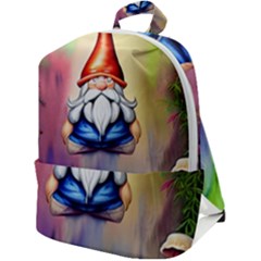 Thaumaturgy Magically Prestidigitation Sleight Of Hand Fly Agaric Abracadabra Zip Up Backpack by GardenOfOphir