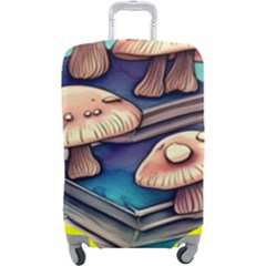 Mushroom Cloud Legerdemain Portobello Warlock Luggage Cover (large) by GardenOfOphir