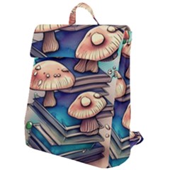 Mushroom Cloud Legerdemain Portobello Warlock Flap Top Backpack by GardenOfOphir