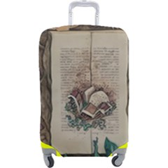 Charming Toadstool Luggage Cover (large) by GardenOfOphir