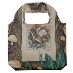 Charming Toadstool Premium Foldable Grocery Recycle Bag by GardenOfOphir