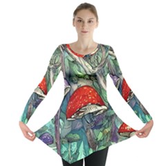 Necromancy Mushroom Long Sleeve Tunic 