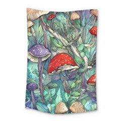 Necromancy Mushroom Small Tapestry