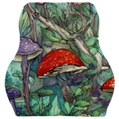 Necromancy Mushroom Car Seat Velour Cushion 