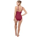 Chili Pepper Red	 - 	High Neck One Piece Swimsuit View2