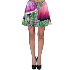 Conjuration Mushroom Skater Skirt by GardenOfOphir