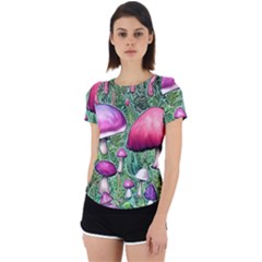 Conjuration Mushroom Back Cut Out Sport Tee