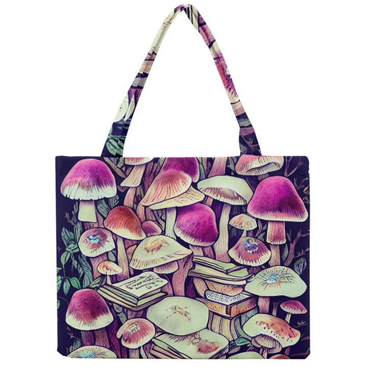 Sorcery Mushroom Mini Tote Bag