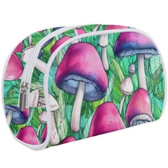 Charmed Toadstool Make Up Case (large) by GardenOfOphir