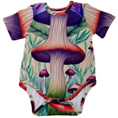 Magician s Conjuration Design Baby Short Sleeve Bodysuit by GardenOfOphir