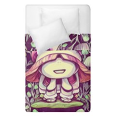 Toadstool Charm For Necromancy And Conjuration Duvet Cover Double Side (single Size) by GardenOfOphir