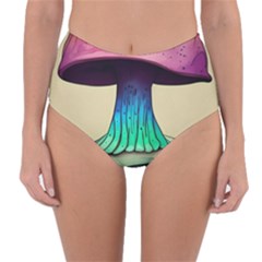 Forest Fairycore Mushroom Reversible High-waist Bikini Bottoms by GardenOfOphir