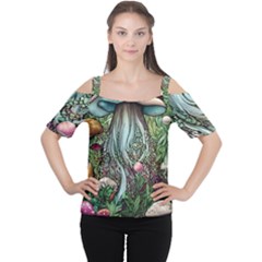 Craft Mushroom Cutout Shoulder Tee