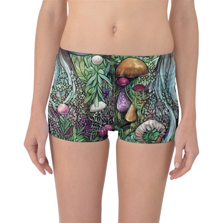 Craft Mushroom Reversible Boyleg Bikini Bottoms