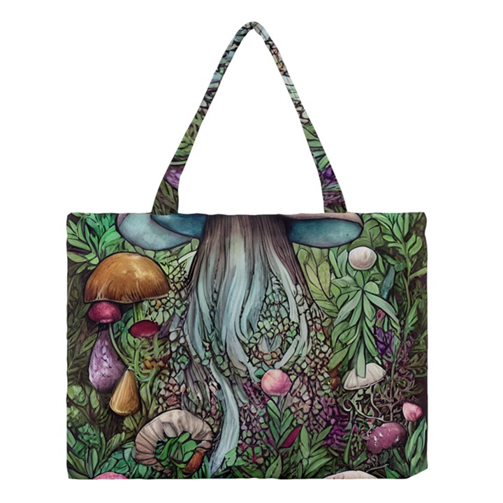 Craft Mushroom Medium Tote Bag