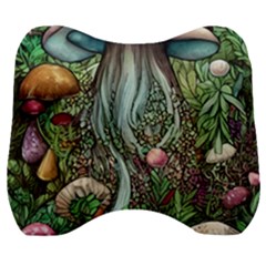 Craft Mushroom Velour Head Support Cushion by GardenOfOphir