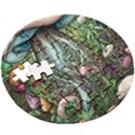 Craft Mushroom Wooden Puzzle Round View3