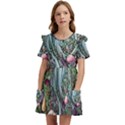 Craft Mushroom Kids  Frilly Sleeves Pocket Dress View1
